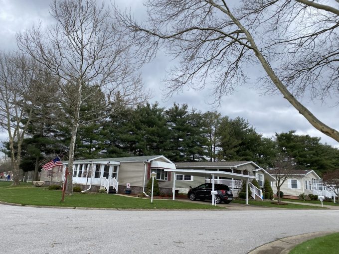 Street view of homes in Navarre Village